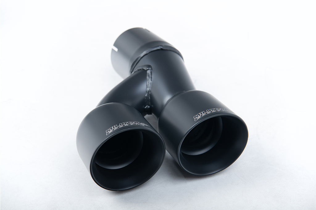 Milltek Sport Audi A1 / Volkswagen Polo Cat-back, Non-Res, Cerakote Black (SSXAU459) - photo 2