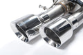 Milltek Sport Audi S8 D4 Cat-back, Resonated Polished, ECE Approved (SSXAU465)
