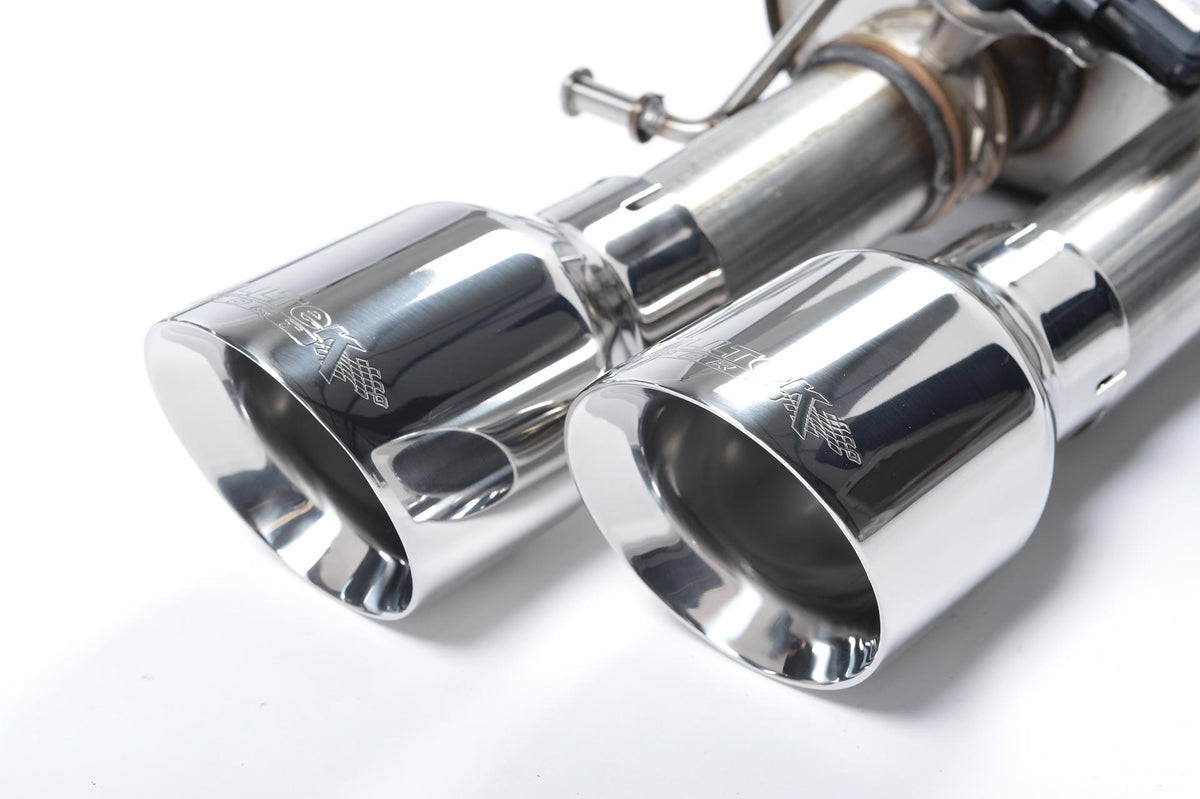 Milltek Sport Audi S8 D4 Cat-back, Resonated Polished, ECE Approved (SSXAU465)