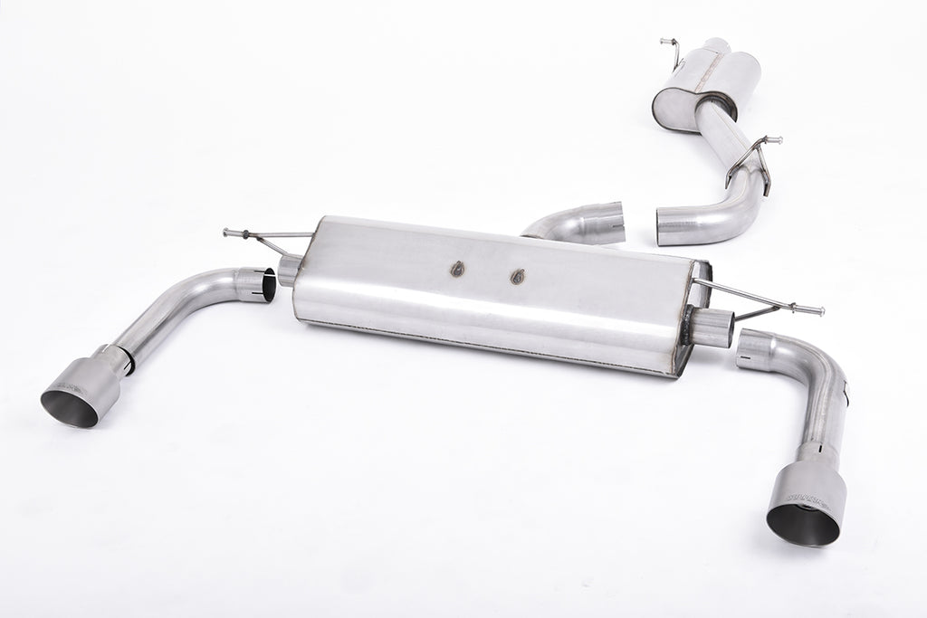 Milltek Sport Audi A3 Cat-back, Resonated, Titanium (SSXAU486)