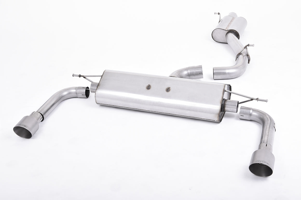 Milltek Sport Audi A3 Cat-back, Resonated, Titanium (SSXAU486)