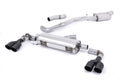 Milltek Sport Audi S1 Cat-back, Resonated, Quad Cerakote Black (SSXAU490)