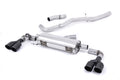 Milltek Sport Audi S1 Cat-back, Non-Resonated, Quad Cerakote Black (SSXAU494)