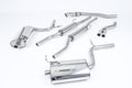 Milltek Sport Audi A4 Cat-back, Avant 190BHP, Resonated, GT-90 (SSXAU512)