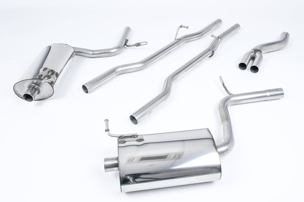 Milltek Sport Audi A4 Cat-back, Non-Resonated, GT-100 (SSXAU516)