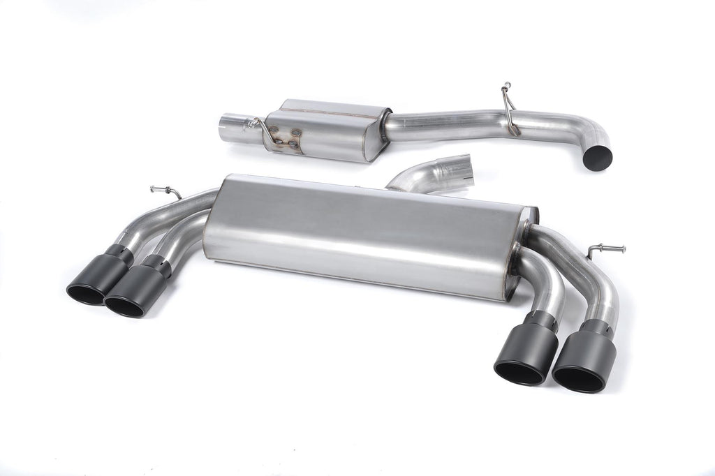 Milltek Sport Audi S3 Cat-back, Resonated, Non-Valved (SSXAU525)
