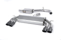 Milltek Sport Audi S3 Cat-back, Resonated, Non-Valved (SSXAU525)
