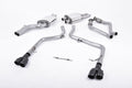 Milltek Sport Audi S5 Cat-back, Race, Quad Cerakote Black (SSXAU559)