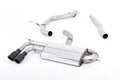 Milltek Sport Audi A3 / Volkswagen Golf / Scirocco OPF/GPF-back, Cerakote Black (SSXAU566)
