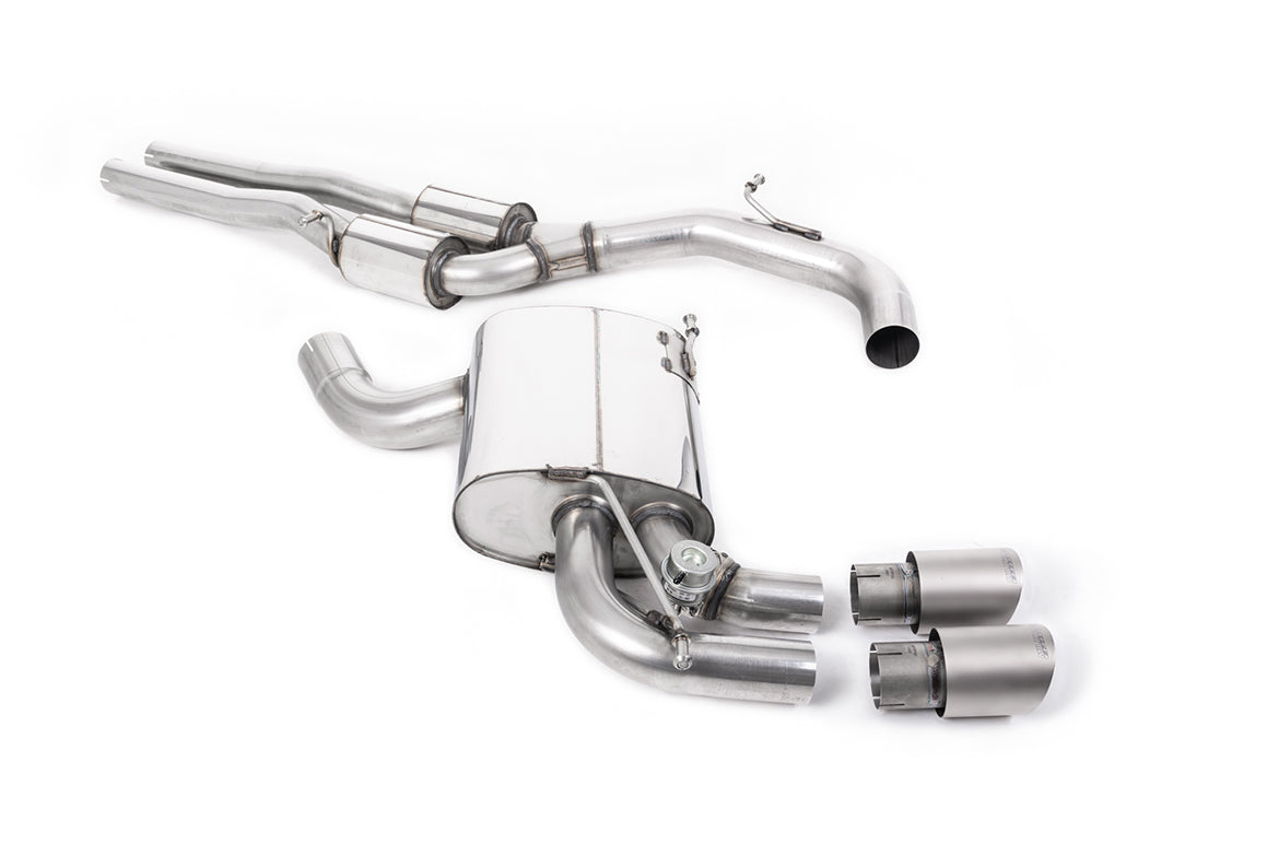 Milltek Sport Audi RS3 Cat-back, Titanium (SSXAU571)