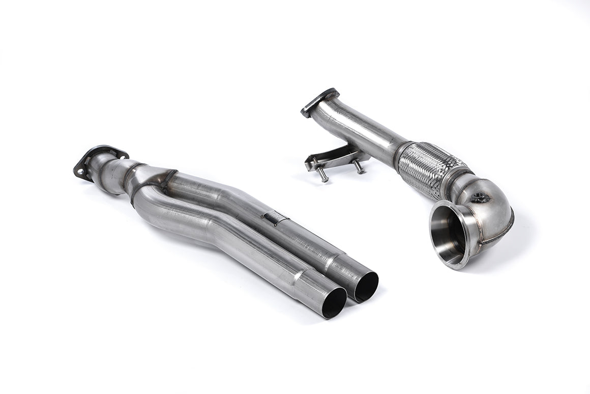 Milltek Sport Audi RS3 Primary Catalyst Bypass Pipe and Turbo Elbow (SSXAU593)