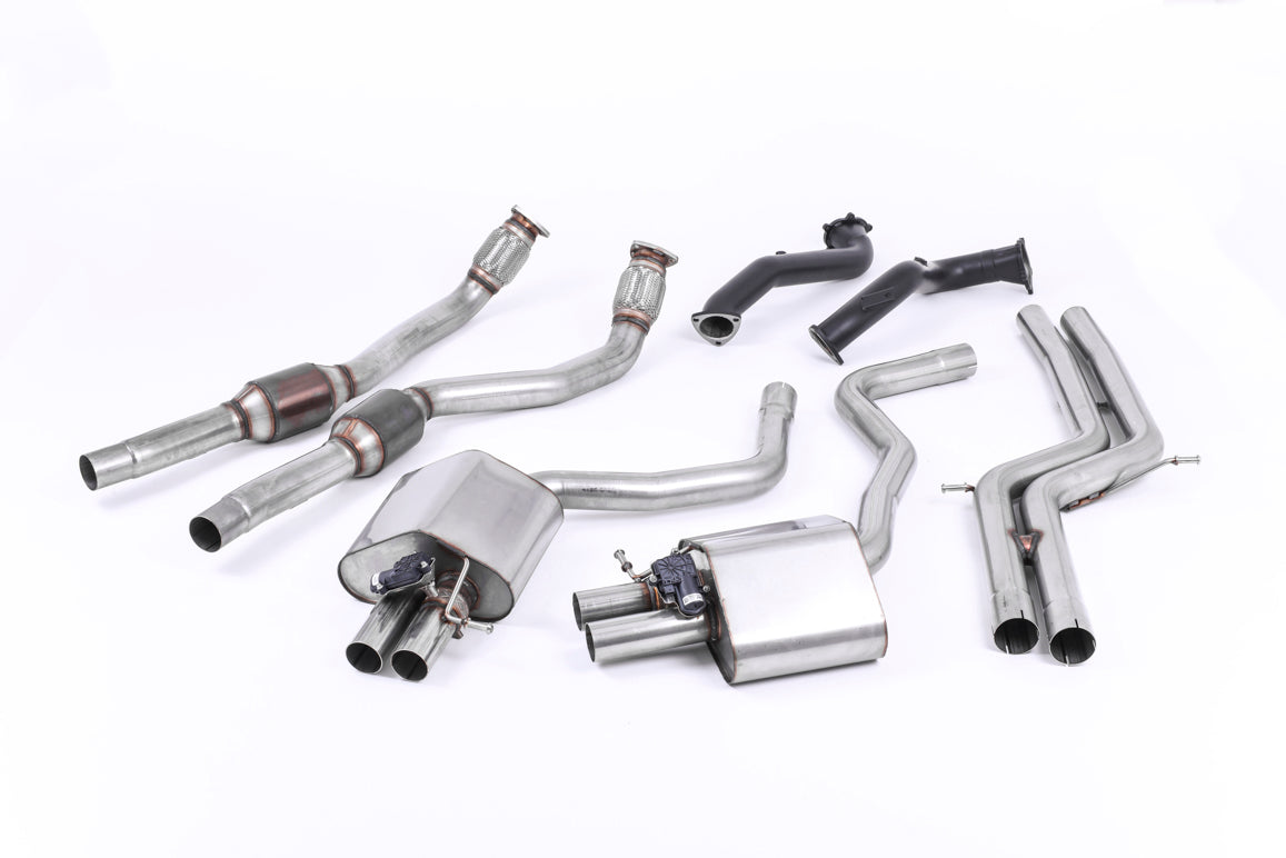 Milltek Sport Audi RS6 / RS7 Full System, Non-Resonated (SSXAU595)