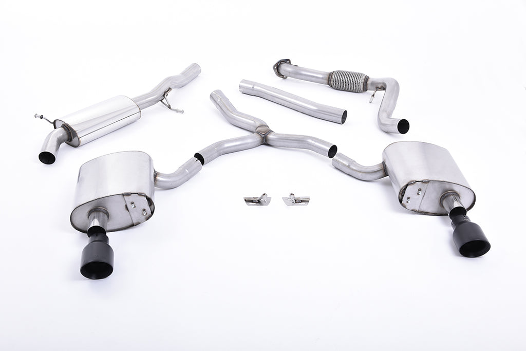 Milltek Sport Audi A4 Cat-back, Part-Resonated, Road+ (SSXAU611)