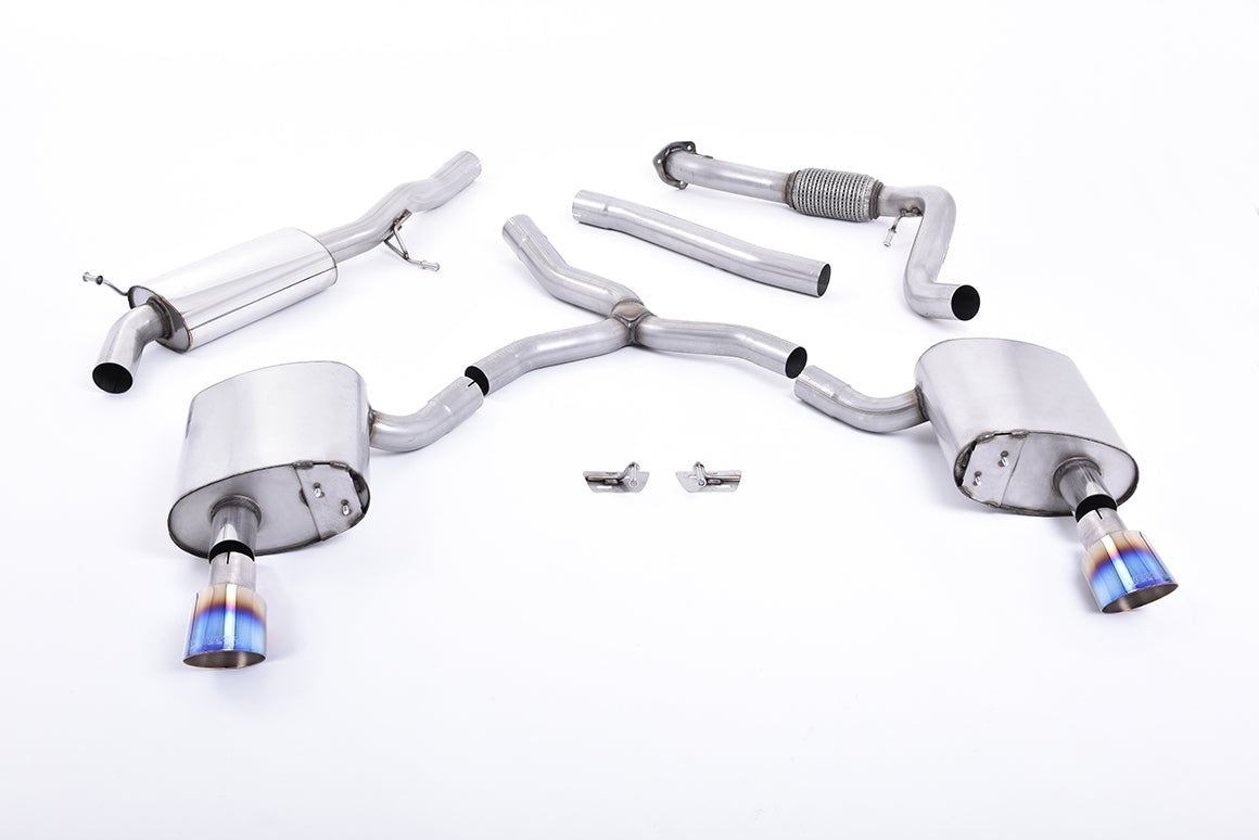 Milltek Sport Audi A4 Cat-back, Part-Resonated, Road+ (SSXAU614)