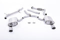 Milltek Sport Audi A4 Cat-back, Non-Resonated, Dual GT-100 Titanium (SSXAU617)