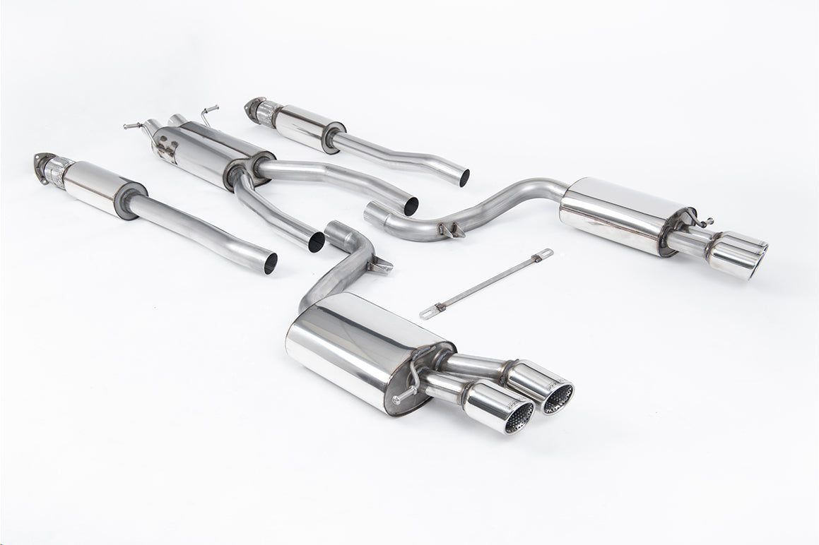 Milltek Sport Audi S6 Cat-back, Resonated (SSXAU621)