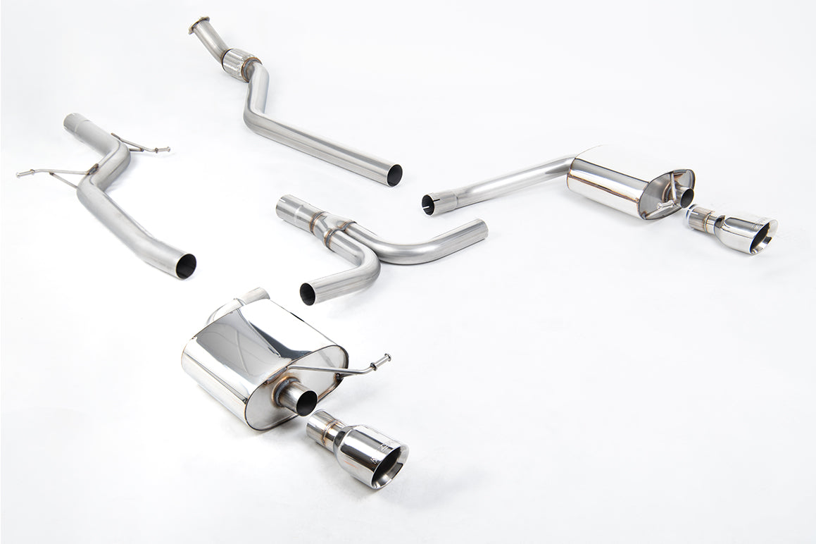Milltek Sport Audi A4 Cat-back, Non-Resonated (SSXAU626)