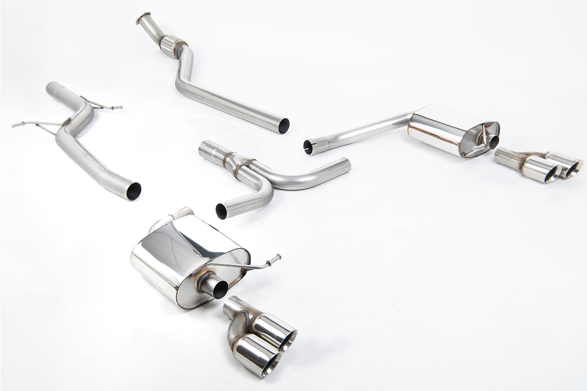 Milltek Sport Audi A4 Cat-back, Non-Resonated (SSXAU627)