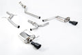 Milltek Sport Audi A4 Cat-back, Non-Resonated, Dual Cerakote Black (SSXAU628)