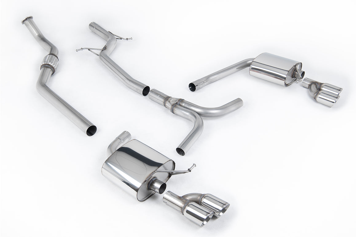 Milltek Sport Audi A4 Cat-back, Non-Resonated (SSXAU630)
