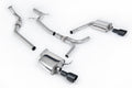 Milltek Sport Audi A4 Cat-back, Non-Resonated, Dual Cerakote Black (SSXAU633)