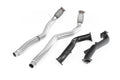 Milltek Sport Audi RS6 / RS7 / Audi S6 Large-bore Downpipes and Cat Bypass Pipes, black (SSXAU634)