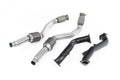Milltek Sport Audi RS6 / RS7 / S6 Large Bore Downpipes & Hi-Flow Sports Cats, Cerakote Black (SSXAU635)