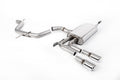 Milltek Sport Audi A3 Cat-back, Non-Resonated, GT-80 Polished (SSXAU636)
