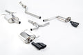 Milltek Sport Audi A4 Cat-back, Quad Cerakote Black (SSXAU661)