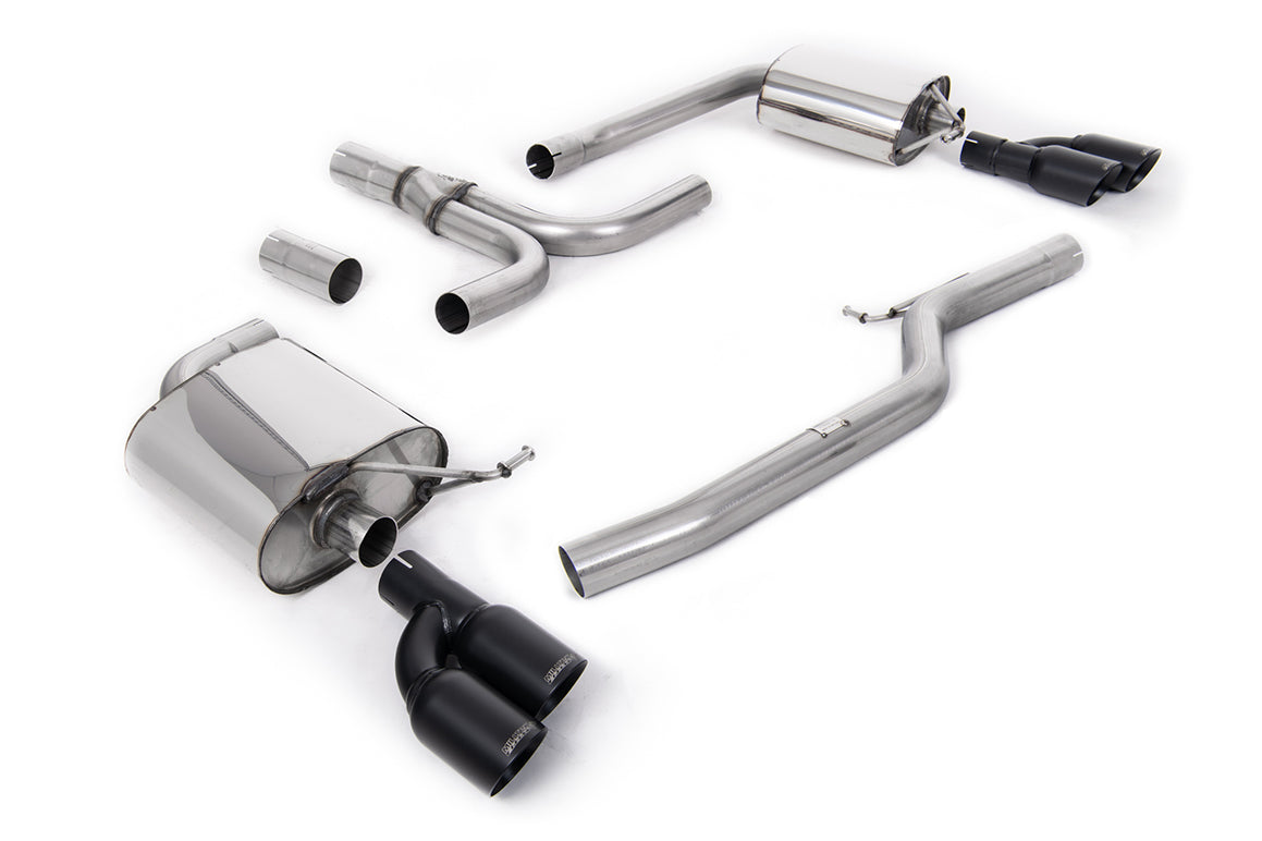 Milltek Sport Audi A5 Cat-back, Quad-outlet (SSXAU663)