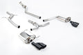 Milltek Sport Audi A4 Cat-back, Non-Resonated, Quad Cerakote Black (SSXAU666)