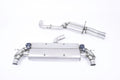 Milltek Sport Audi TT Mk3 Cat-back, Resonated, Oval Polished (SSXAU729)
