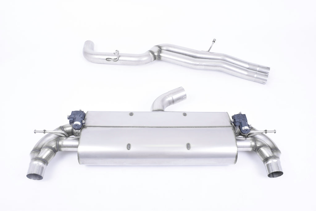 Milltek Sport Audi TT Mk3 Cat-back, Non-Resonated, Oval Polished (SSXAU732)