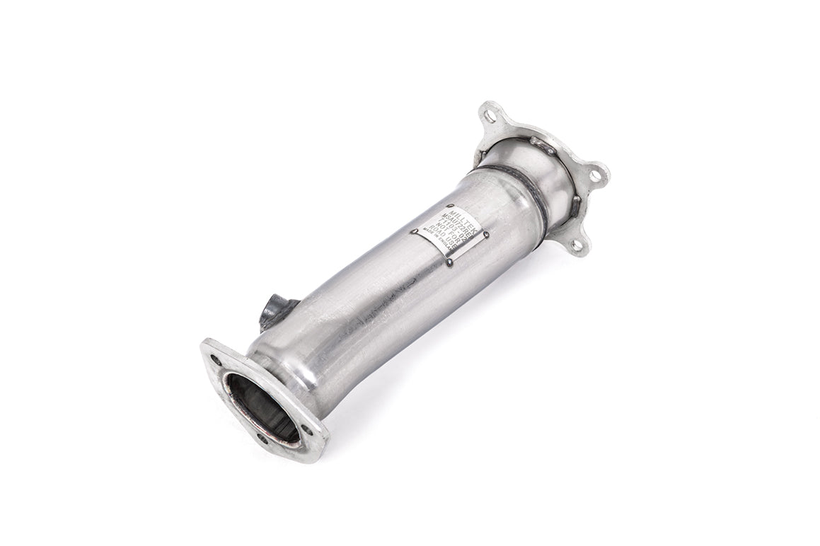 Milltek Sport Large-bore Downpipe and De-cat - Audi A4 2.0 TFSI B9 Quattro Saloon & Avant (Non OPF/GPF Models inc Mild Hybrid & Without Brace Bars)