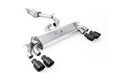 Milltek Sport Audi S3 Cat-back, GPF Back, Resonated, Quad Cerakote Black (SSXAU774)