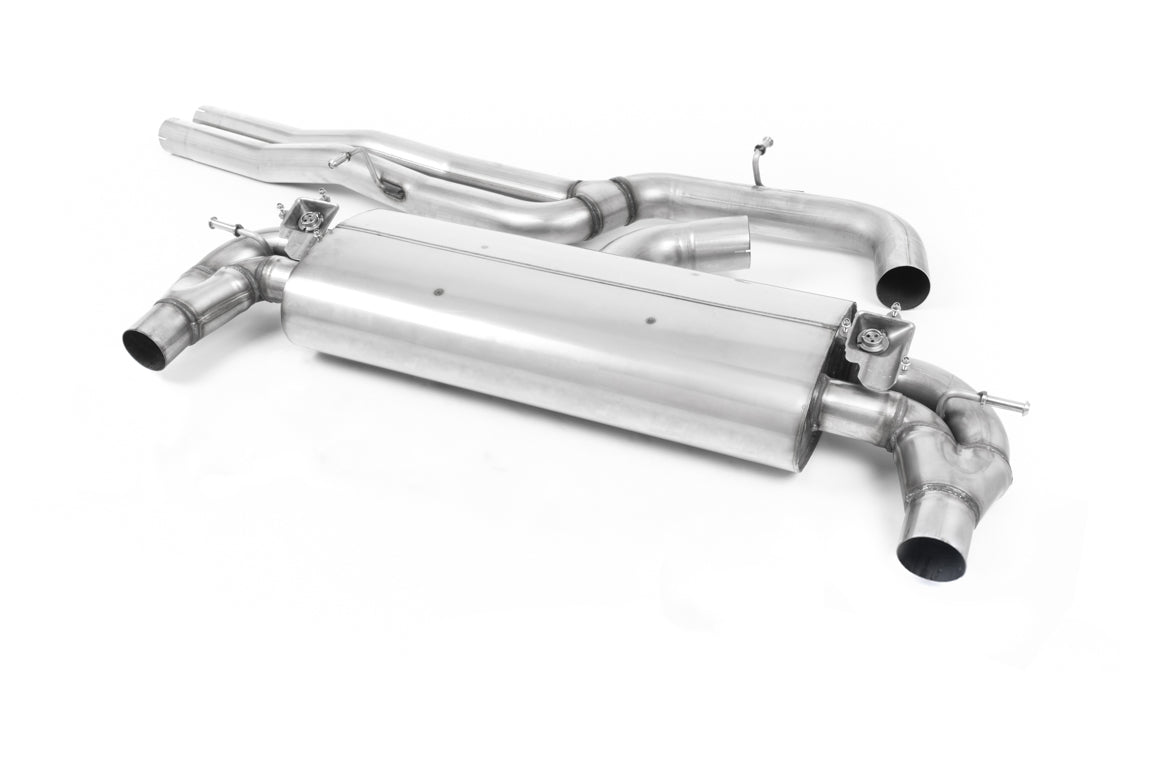 Milltek Sport Cat-back - Audi RS3 - Cat Back Non-Resonated with Titanium Trims