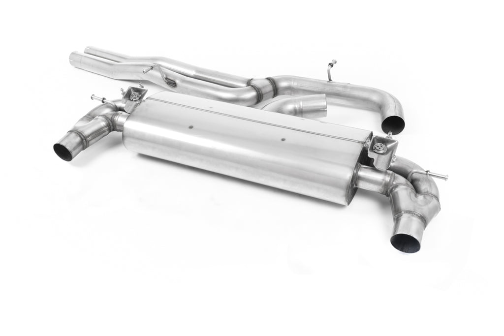 Milltek Sport Audi RS3 Cat-back, Non-Resonated, Burnt Titanium (SSXAU796)