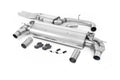 Milltek Sport Audi RS3 Cat-back, Resonated, Oval Burnt Titanium (SSXAU802)