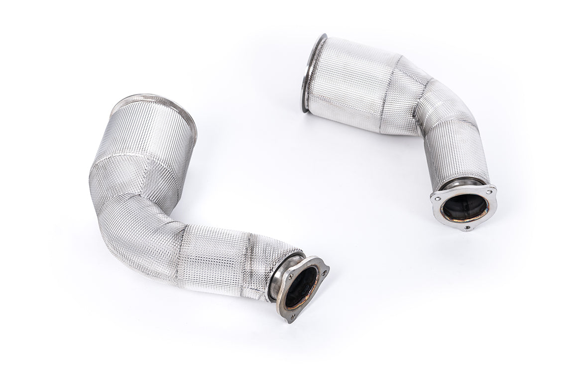 Milltek Sport Large-bore Downpipe and De-cat - Audi RS4 / Audi RS5 - Decat and OPF/GPF Bypass (Requires stage 2 ECU remap)