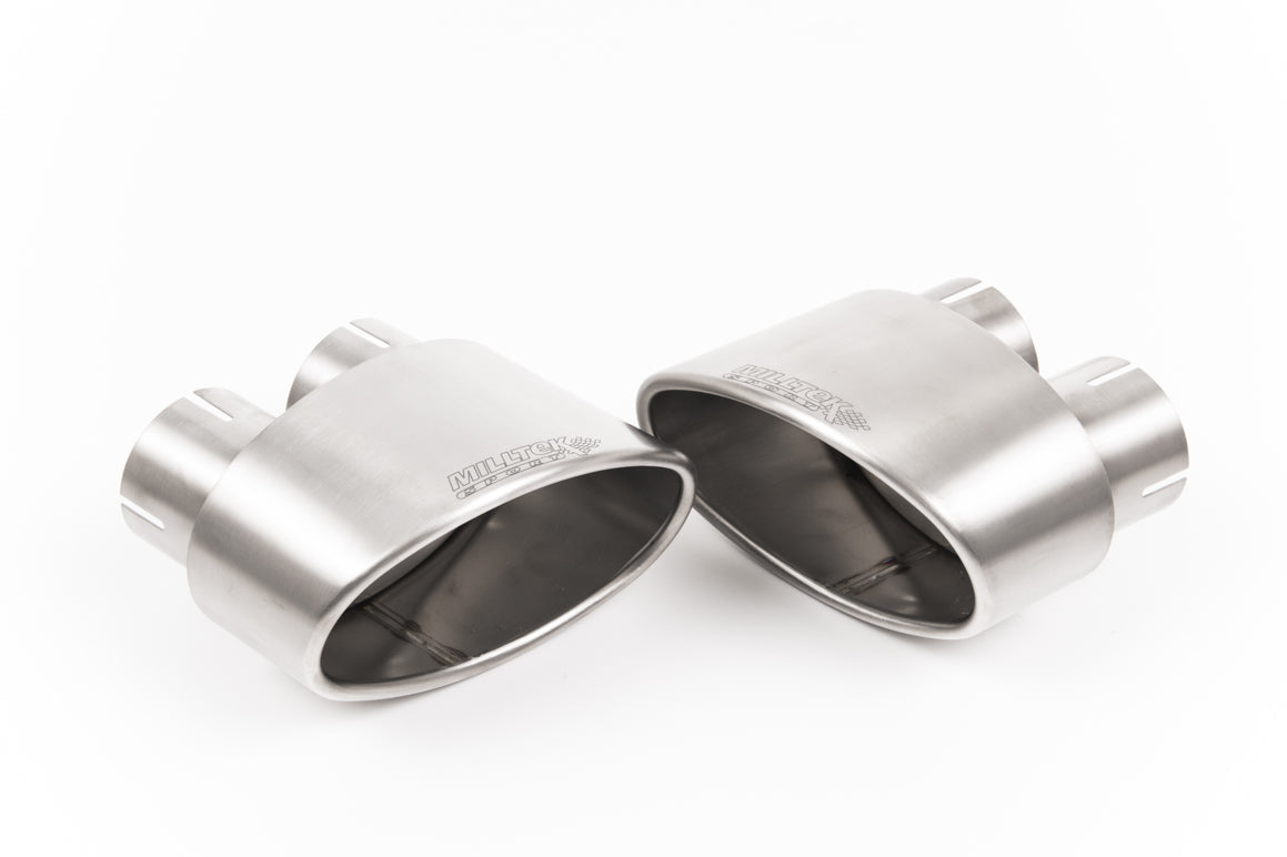 Milltek Sport Audi RS5 B9 Cat-back, Part-Resonated, Road+, Oval Titanium (SSXAU846) - photo 2