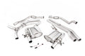 Milltek Sport Audi RS5 B9 Cat-back, Non-Resonated, Race, Oval Cerakote Black (SSXAU850)