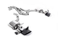 Milltek Sport Audi RS6 / RS7 Front Pipe-back, Twin Oval Cerakote Black, EC Approved (SSXAU863)