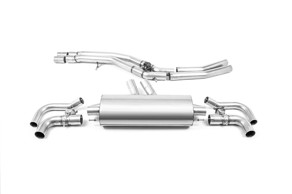 Milltek Sport Audi RSQ8 Front Pipe-back, EC Approved (SSXAU898)