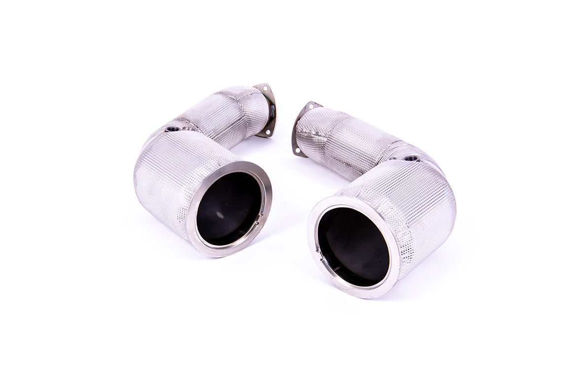 Milltek Sport Large-bore Downpipe and De-cat - Audi RSQ8 / Audi SQ7 / Audi SQ8 - Requires a Stage 2 ECU remap