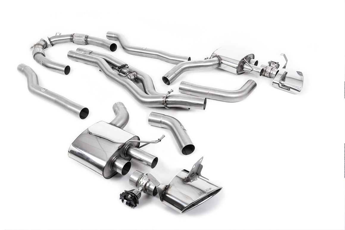 Milltek Sport Audi RS6 / RS7 OPF/GPF-back, Loudest Twin Oval Polished (SSXAU903)