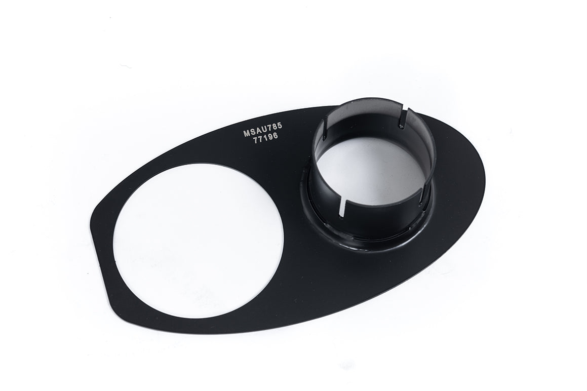 Milltek Sport Additional parts - Audi RS6 / Audi RS7 - Optional Rear Trim Finisher Plates (Cerakote Black Finish) - Covers the back of the floating trims