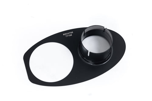 Milltek Sport Additional parts - Audi RS6 / Audi RS7 - Optional Rear Trim Finisher Plates (Cerakote Black Finish) - Covers the back of the floating trims