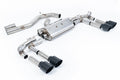 Milltek Sport Audi S3 Cat-back, Part-Resonated, Loudest, GT-115 Cerakote Black (SSXAU933)