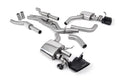 Milltek Sport Audi RS6 / RS7 Cat-back, Resonated Twin Oval Cerakote Black (SSXAU939)