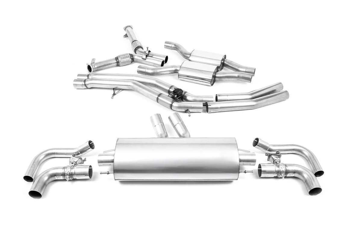 Milltek Sport Audi RSQ8 OPF/GPF-back, Resonated (SSXAU957)
